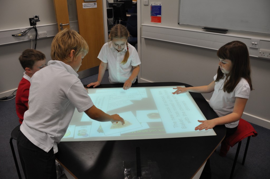 Multi Touch Tables For The Classroom Of The Future Sebastian Waack