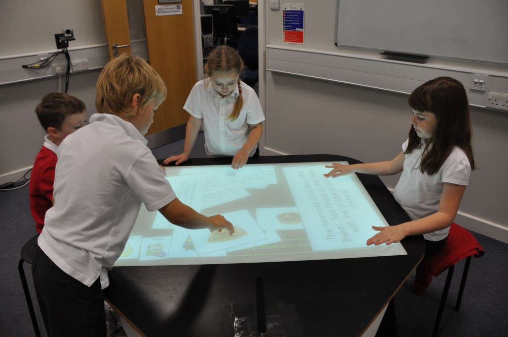 Classroom of the future with multitouch desks - Synergynet
